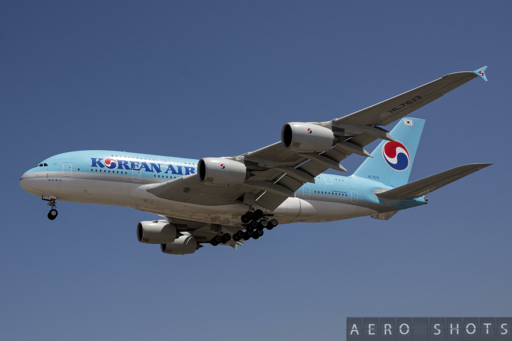 Korean Air A380 Gallery 