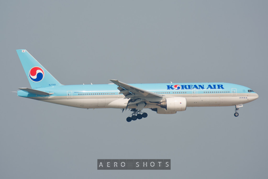Korean Air 777 Gallery