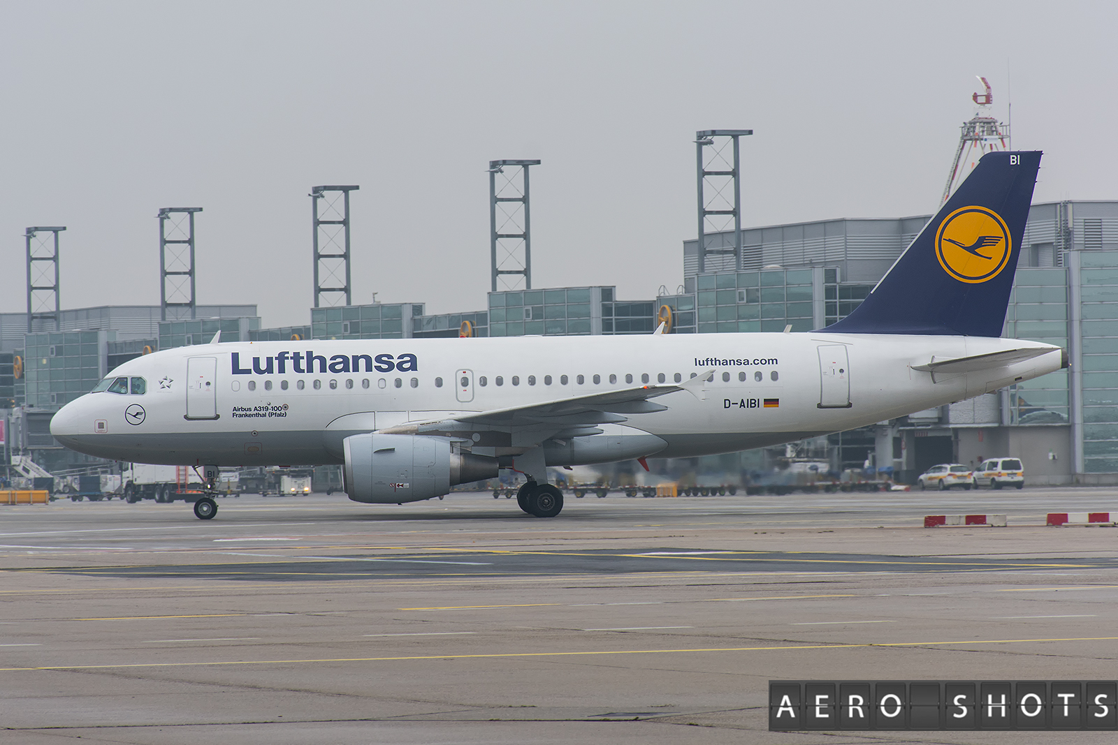 D-AIBI / A319 in Frankfurt (FRA)