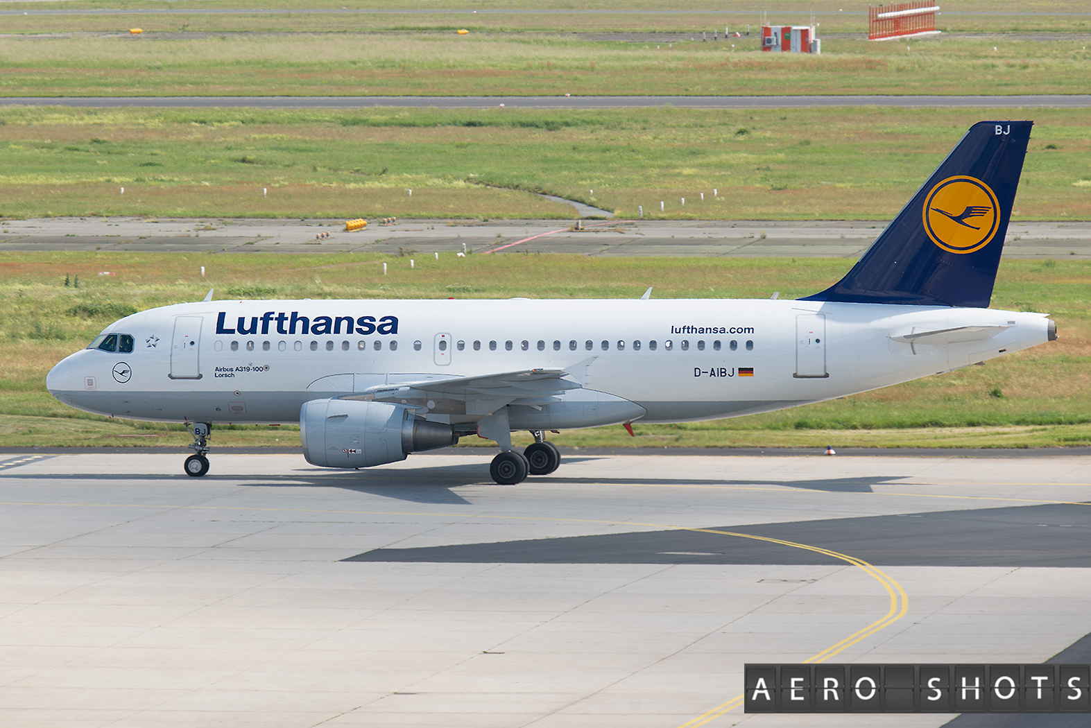 D-AIBJ / A319 in Frankfurt (FRA)